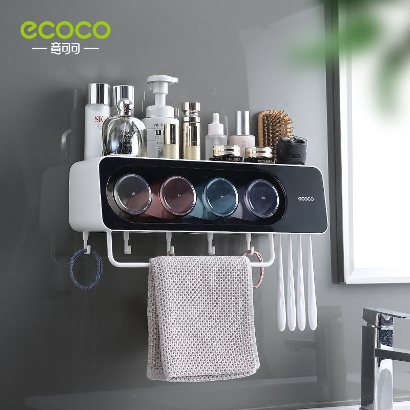 Multi-Functional Toothbrush Holder